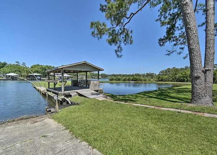 Hotel Pelican Splash Retreat On Bon Secour River!