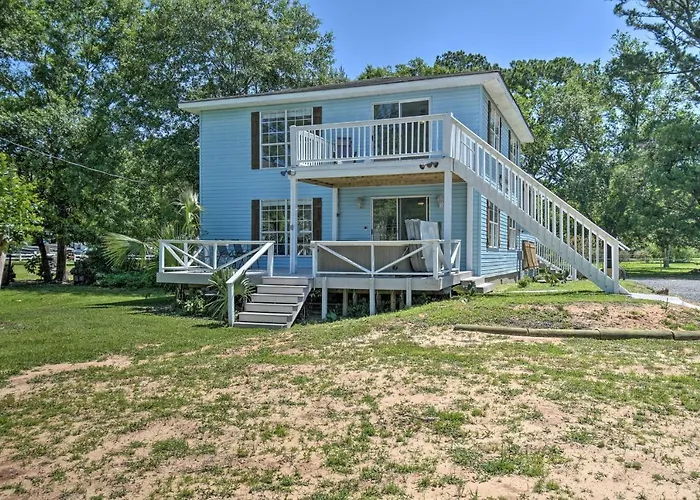 Hotel Pelican Splash Retreat On Bon Secour River!